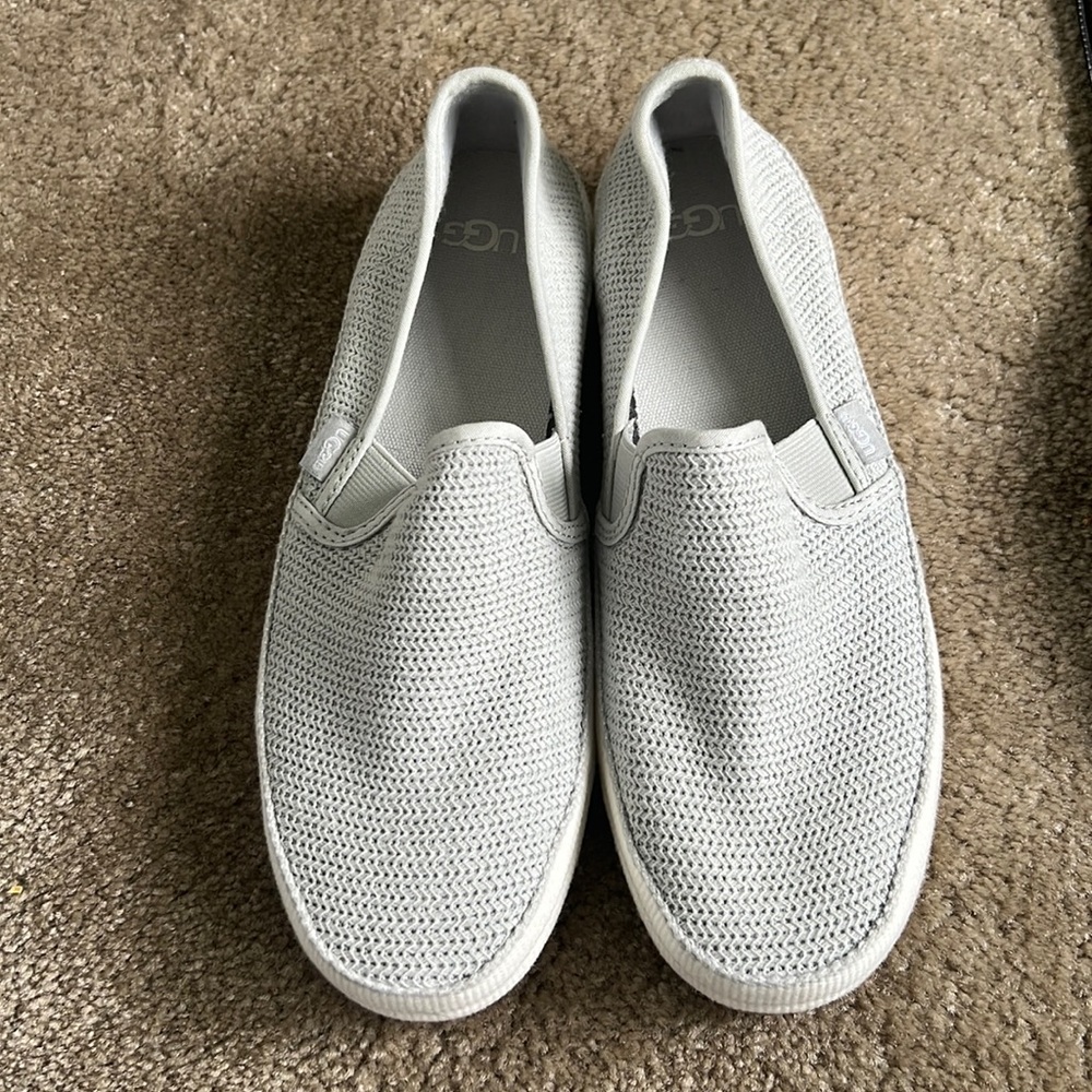 Womens UGG 7.5 Gray slip on shoes New